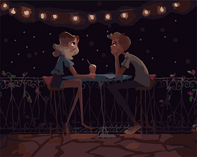 Porträt Malen nach Zahlen GX29375