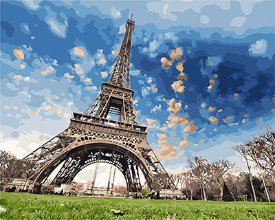 Stadt Malen nach Zahlen GX29440