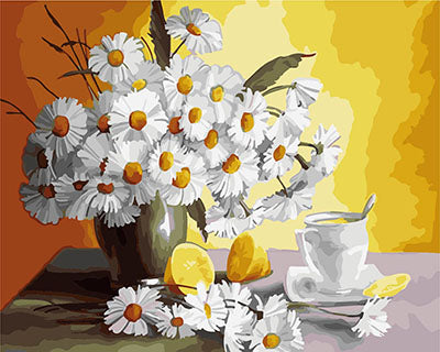 Blume Malen nach Zahlen GX29442