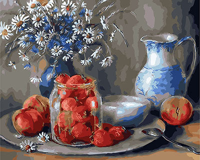 Blume Malen nach Zahlen GX29498