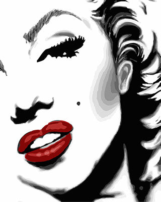 Porträt Malen nach Zahlen GX29507