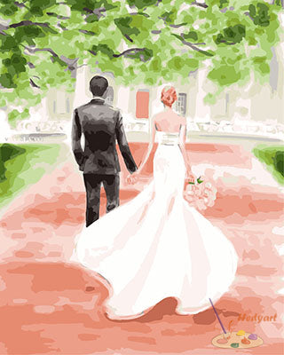 Liebe Malen nach Zahlen GX29510