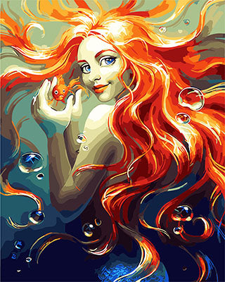 Porträt Malen nach Zahlen GX29523