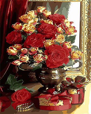 Blume Malen nach Zahlen GX29524