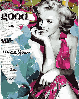 Porträt Malen nach Zahlen GX29533