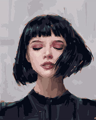 Porträt Malen nach Zahlen GX29547