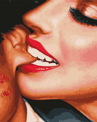 Porträt Malen nach Zahlen GX29548