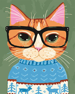 Hund & Katze Malen nach Zahlen GX29563