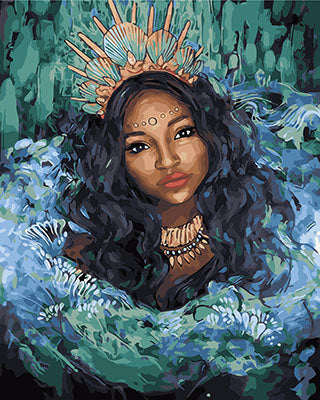 Porträt Malen nach Zahlen GX29574