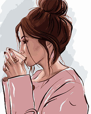 Porträt Malen nach Zahlen GX29597