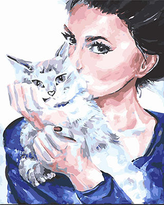 Porträt Malen nach Zahlen GX29605