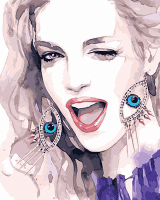 Porträt Malen nach Zahlen GX29612