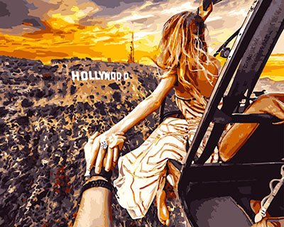 Porträt Malen nach Zahlen GX29614