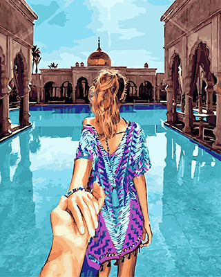 Porträt Malen nach Zahlen GX29616