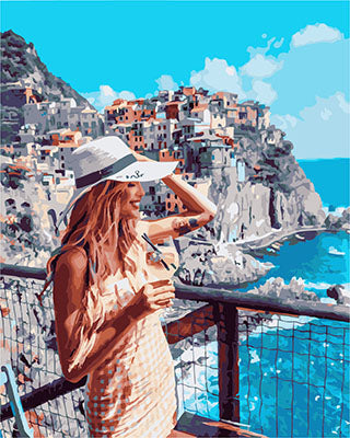 Porträt Malen nach Zahlen GX29624