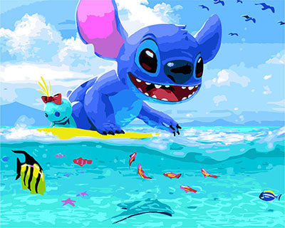 Cartoon Malen nach Zahlen GX29627