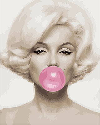 Porträt Malen nach Zahlen GX29635