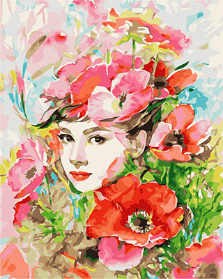 Porträt Malen nach Zahlen GX29636