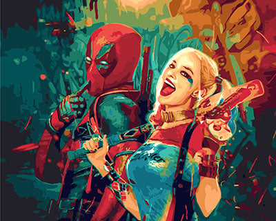 Movie Paint By Numbers Kits UK GX29641