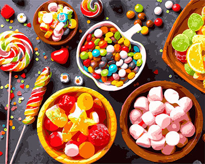 Stillleben Malen nach Zahlen GX29642