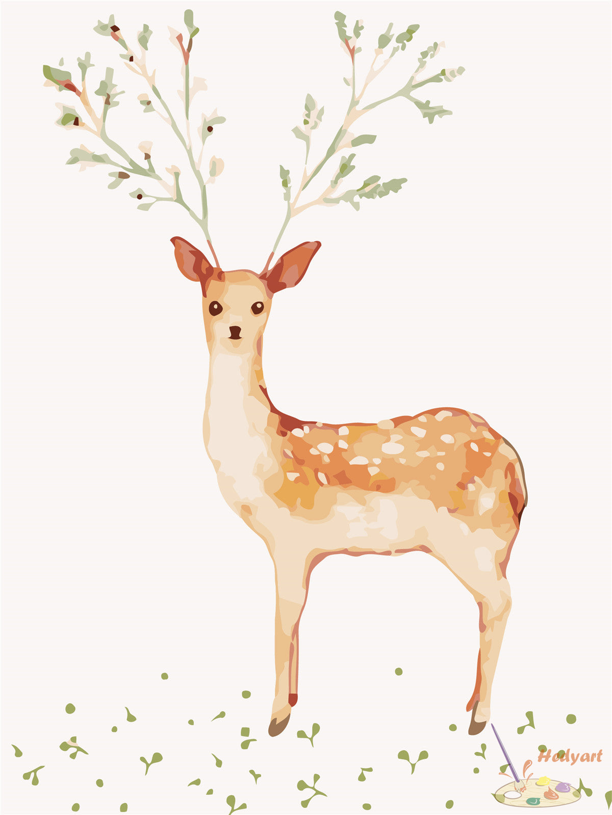 Tier Malen nach Zahlen GX29650