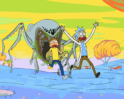 Cartoon Malen nach Zahlen GX29668