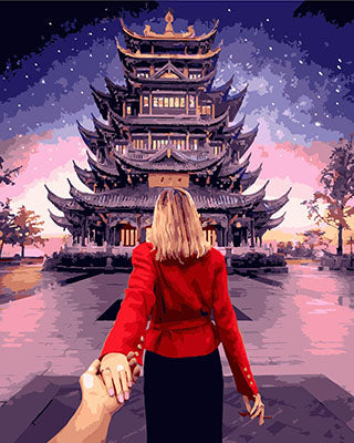 Porträt Malen nach Zahlen GX29672