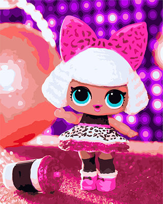 Cartoon Malen nach Zahlen GX29675