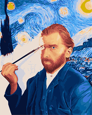 Porträt Malen nach Zahlen GX29677