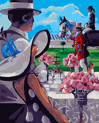 Porträt Malen nach Zahlen GX29711