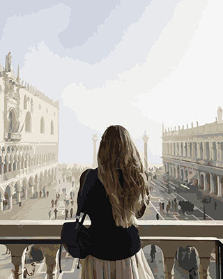 Porträt Malen nach Zahlen GX29716