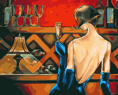 Porträt Malen nach Zahlen GX29717