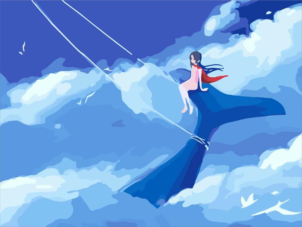 Cartoon & Mystic Malen Nach Zahlen Für Kinder H740