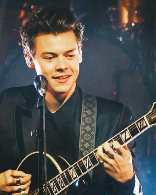 Porträt Malen nach Zahlen HS8537