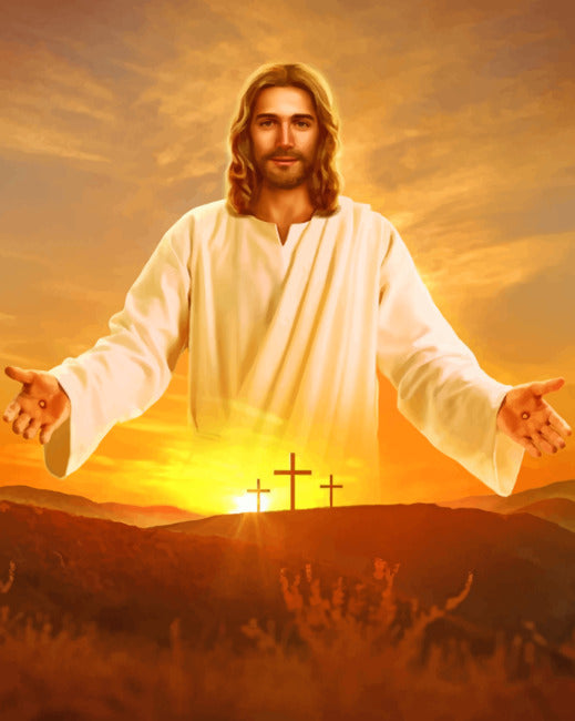 Porträt Malen nach Zahlen JUS5825