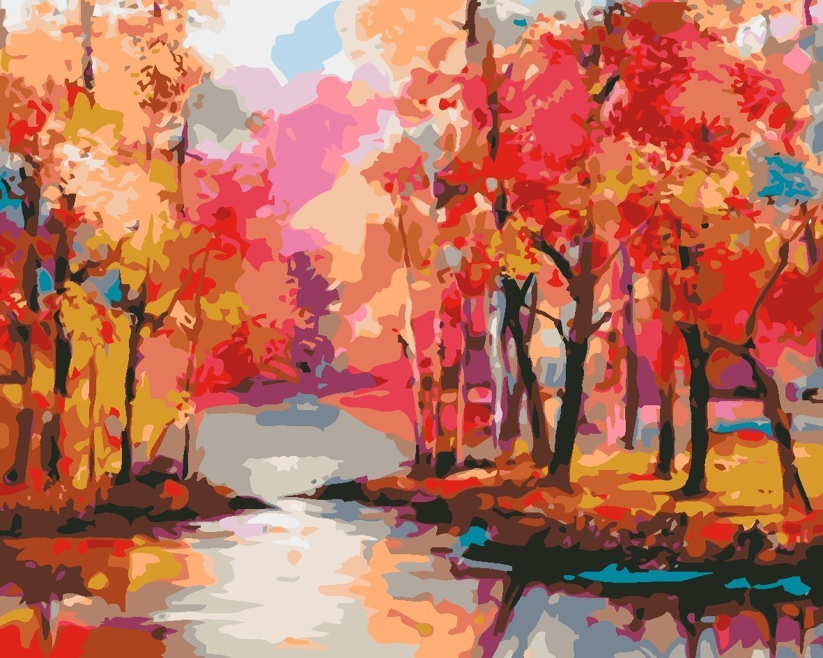 Natur Malen nach Zahlen JW1827