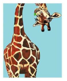 Tier Malen Nach Zahlen Für Erwachsene JW1829