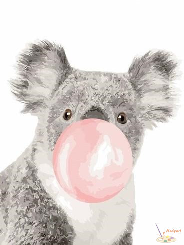 Tier Malen nach Zahlen KLA9373