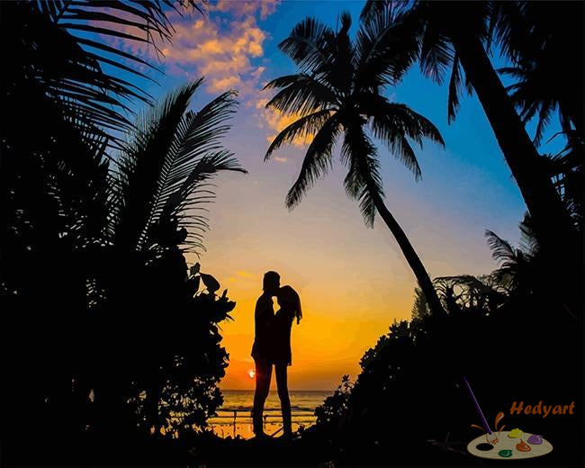 Liebe Malen nach Zahlen LO5421