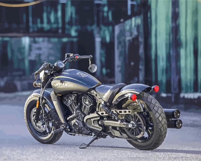 Motor Malen nach Zahlen MOT6506