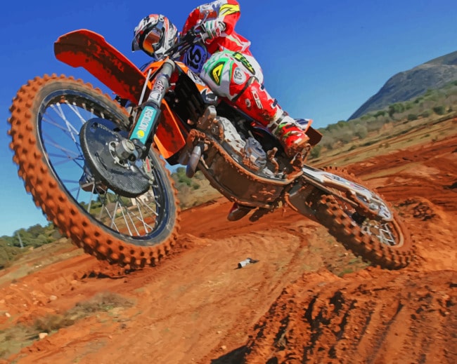 Motor Malen nach Zahlen MOT6510