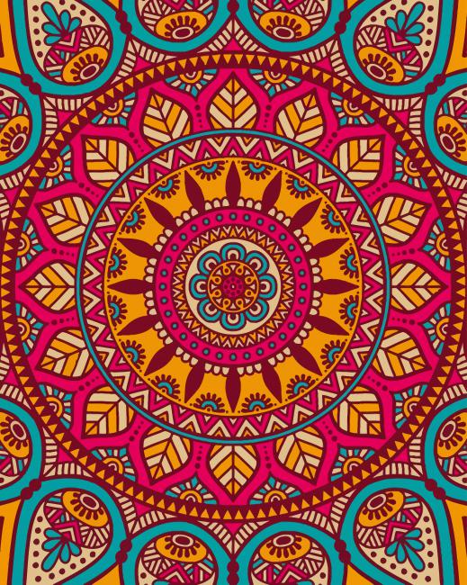 Beliebtes Muster Malen nach Zahlen MTL1204