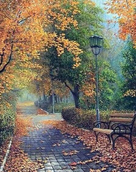 Natur Malen nach Zahlen NAA8352