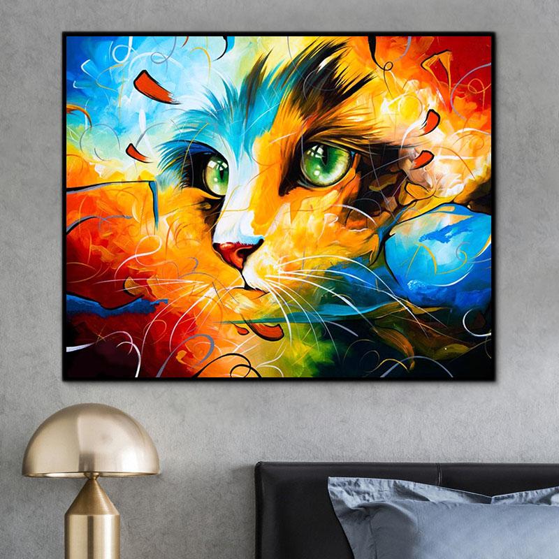 Hund & Katze Malen Nach Zahlen Für Kinder OTG6137