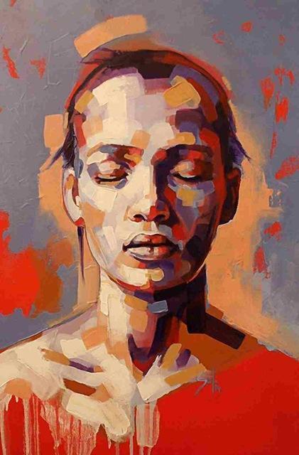 Porträt Malen nach Zahlen OTP3412