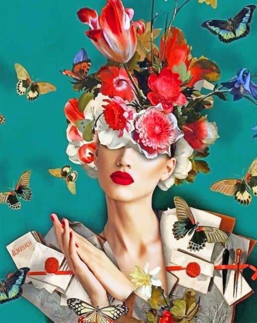 Porträt Malen nach Zahlen OTP3470