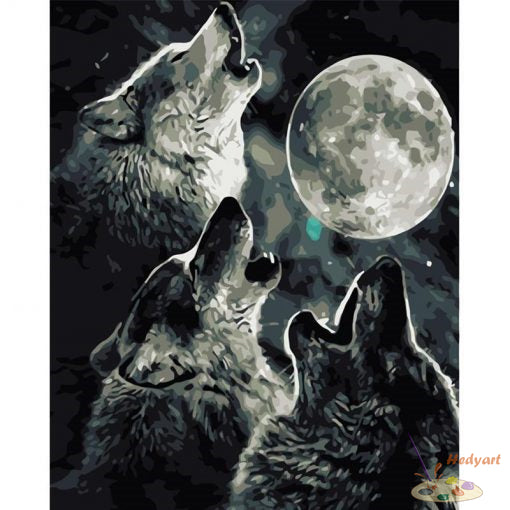 Tier Malen nach Zahlen OTP3569