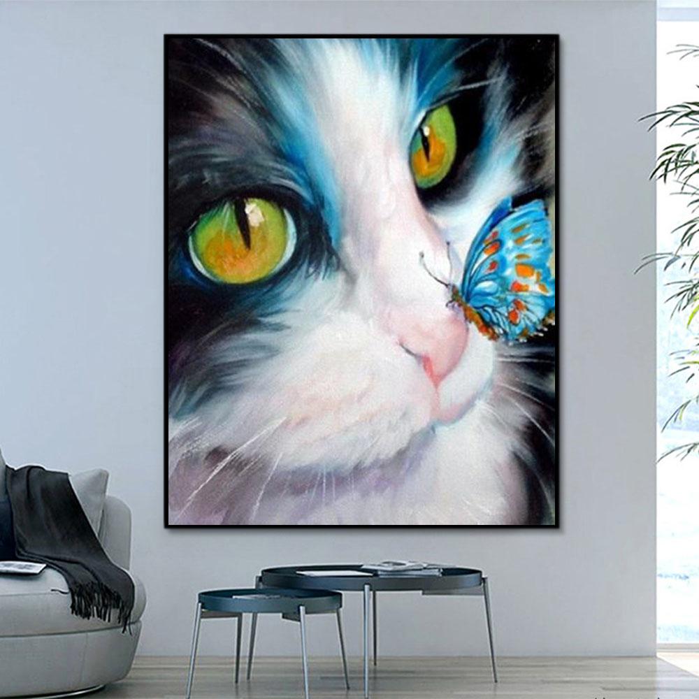 Hund & Katze Malen Nach Zahlen Für Kinder PH9220