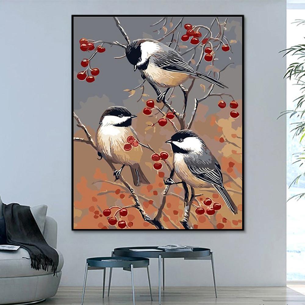 Vogel Malen Nach Zahlen Für Erwachsene PH9288