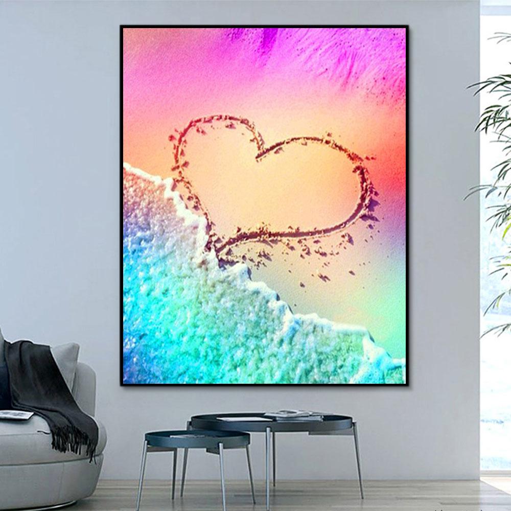 Landschaft Strand Malen Nach Zahlen Für Erwachsene PH9383